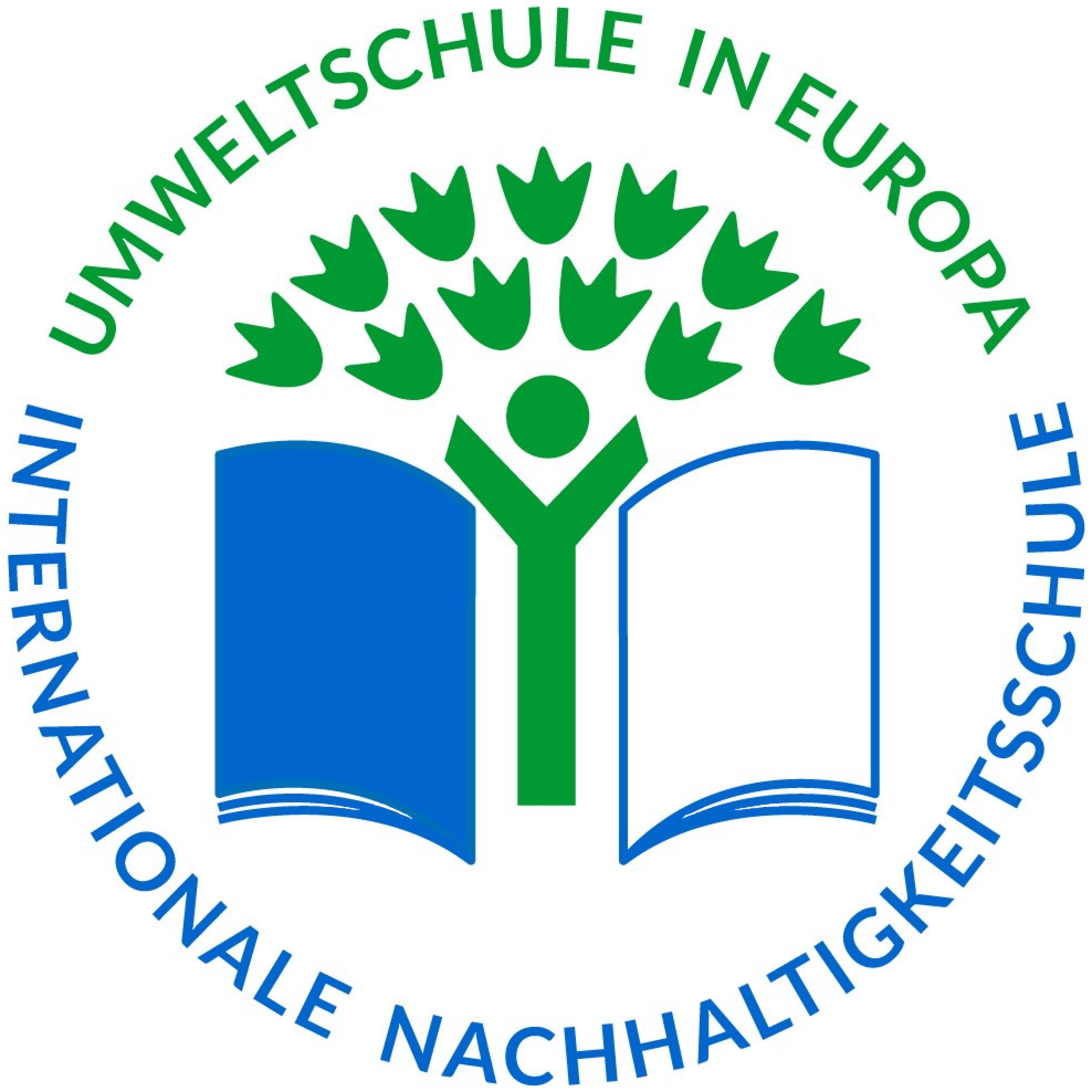 Logo: Umweltschule, Auszeichnung für Nachhaltigkeits-Engagement